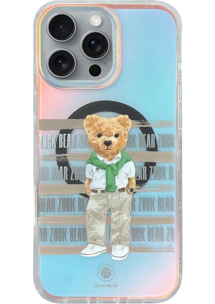 Zuckbear Apple iPhone 16 Pro Uyumlu California Cool Magsafe Kapak