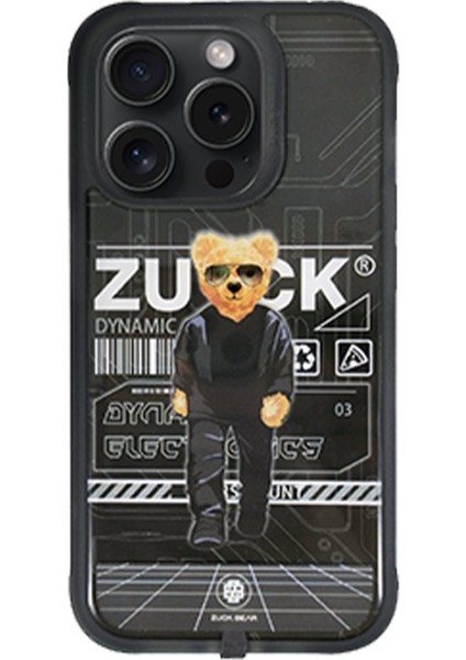 Zuckbear Apple iPhone 15 Pro Uyumlu Colby Light Kapak