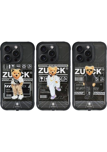 Zuckbear Apple iPhone 15 Pro Uyumlu Colby Light Kapak