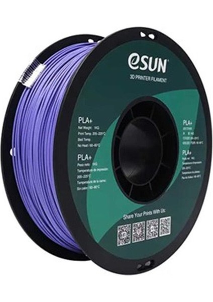 Urhanshop Esun Very Peri Pla+ Filament 1.75MM 1 kg Plus