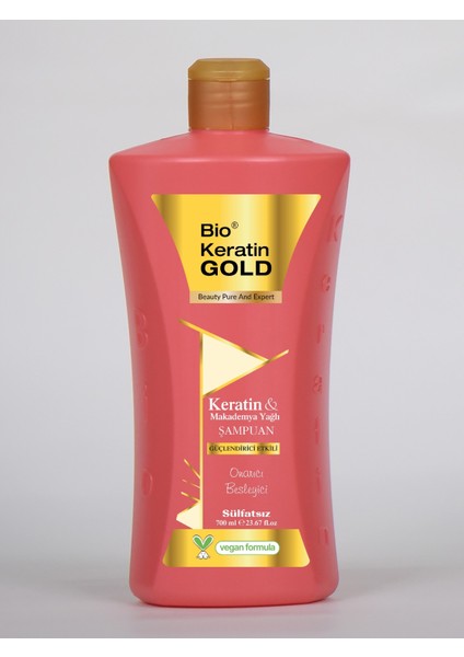 Keratin&makademyayağlı Şampuan 700 ml ( Güçlendirici)