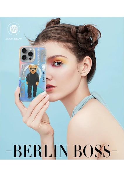 Zuckbear Apple iPhone 16 Pro Uyumlu Berlin Boss Magsafe Kapak indirimleri