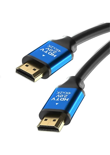 C-591 Yüksek Hız Hdmi Hdtv 4K Hdr 2.0V Görüntü Aktarma Kablosu 1.5 Metre