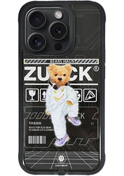 Zuckbear Apple iPhone 15 Pro Max Uyumlu Colby Light Kapak