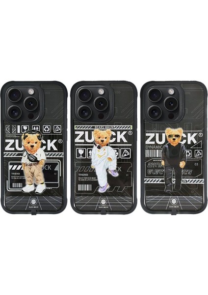 Zuckbear Apple iPhone 15 Pro Max Uyumlu Colby Light Kapak