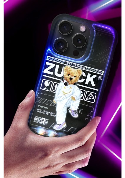 Zuckbear Apple iPhone 15 Pro Max Uyumlu Colby Light Kapak