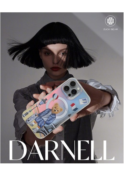 Zuckbear Apple iPhone 16 Uyumlu Darnell Frosted Laser Magsafe Kapak fiyatları