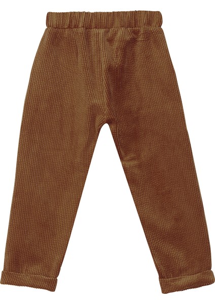 Fitilli Kadife Hardal Erkek Çocuk Pantolon fırsatları