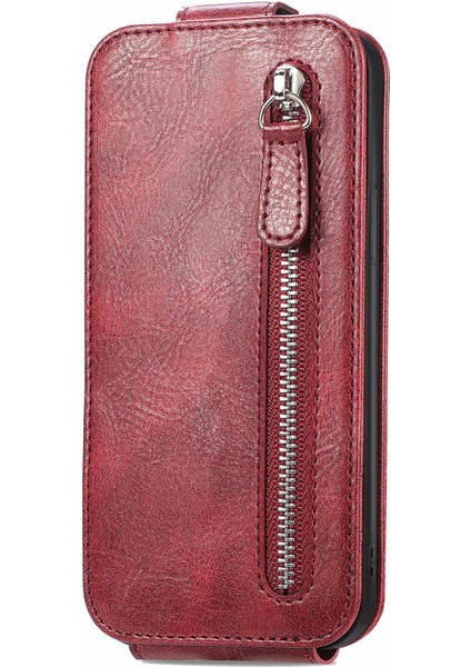 Motorola Edge 2024 Kırmızı Için Fermuarlı Cüzdan Kılıf (Yurt Dışından) fiyatları