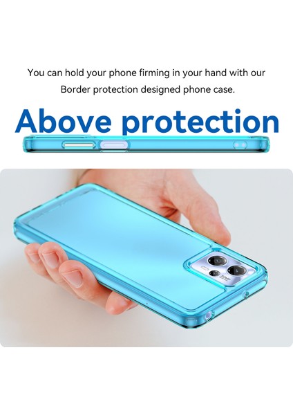 Motorola Moto G23 Şeffaf Mavi Için Tpu Telefon Kılıfı (Yurt Dışından) fırsatları
