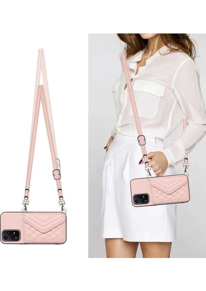 Honor 200 Lite 5g Global Rose Gold Için Eşkenar Dörtgen Doku Rfıd Telefon Kılıfı (Yurt Dışından) fiyatları