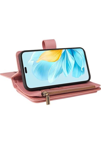 Honor 200 Lite Global Pembe Için Skin Fe 15 Kartlı Pu Telefon Kılıfı (Yurt Dışından) fırsatları