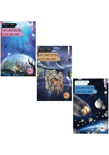 Atlantis'in Çocukları 1 - Atlantis'in Çocukları 2 - Atlantis'in Çocukları 3 - 3 Kitap
