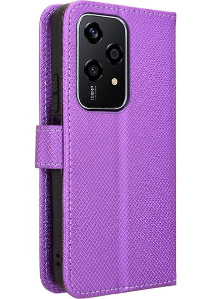 Honor 200 Lite Global Mor Için Pu Telefon Kılıfı (Yurt Dışından) modelleri