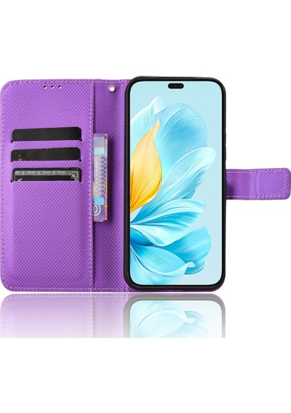 Honor 200 Lite Global Mor Için Pu Telefon Kılıfı (Yurt Dışından) fırsatları