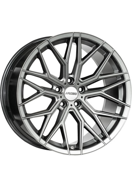 ARC-G6941-45 9.0X21" -5X114.3 ET35 73.1 Silver Diamond Valencia Jant (4 Adet)