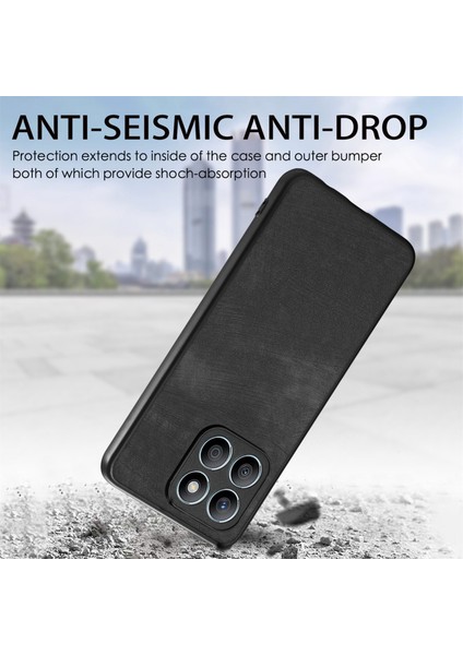 Honor X7B Mavi Vintage Deri Kılıf (Yurt Dışından) fiyatları