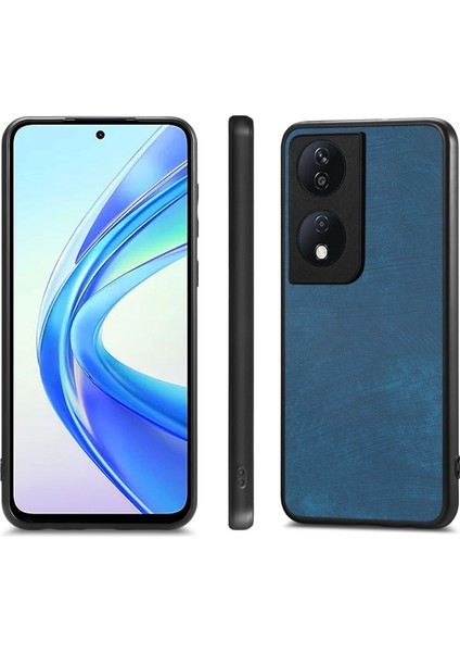 Honor X7B Mavi Vintage Deri Kılıf (Yurt Dışından) fırsatları