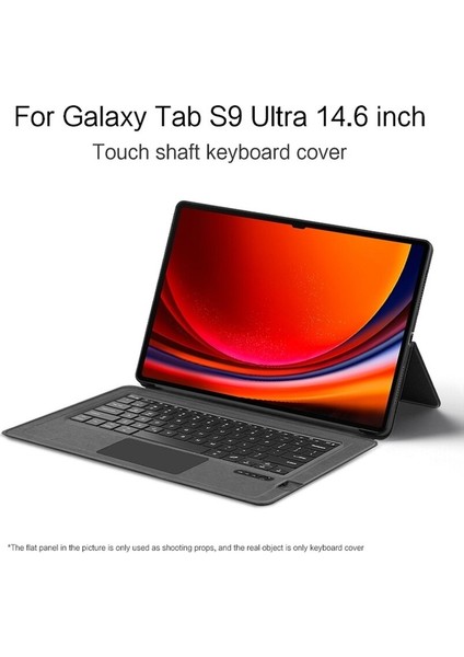 Cbtx Samsung Uyumlu Galaxy Tab S9 Ultra 14,6 Inç X910/X916 Dokunmatik Yüzeyli Klavye Kılıfı, Özellik: Klavye Kılıfı