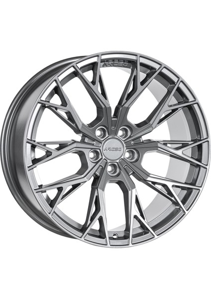 ARC-G6920-46 10.0X20" -5X114.3 ET40 73.1 Titanium Silver Roma Jant (4 Adet)