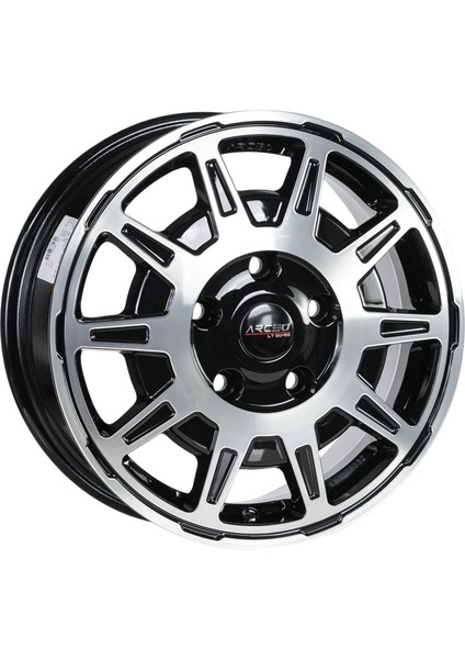 Arc-Lt1-18 6.5X16" -5X130 ET60 78.1 Black Diamond Jant (4 Adet)