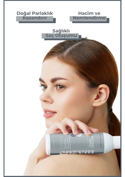 Hassas Saç Derisi ve Kepekli Saçlara Özel Saç Bakım Sprey 200 ml