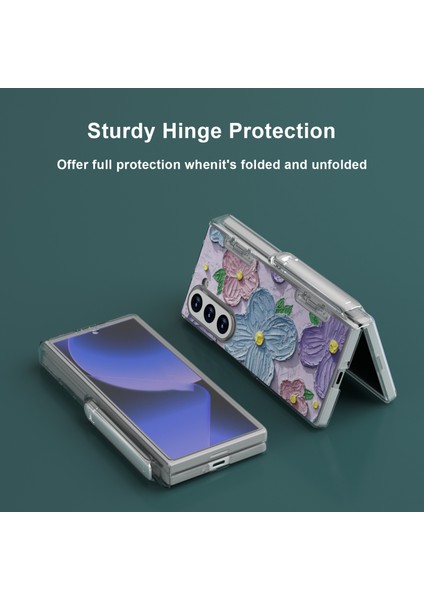 Samsung Galaxy Z Fold6 5g Sabit Pc Kickstand Telefon Kapağı (Yurt Dışından) modelleri