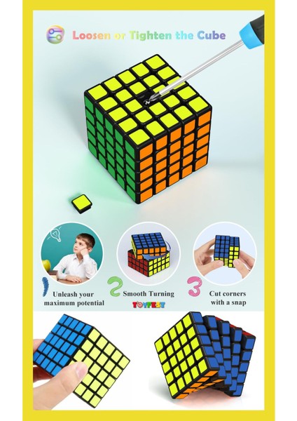 5 x 5 Qy Speed Zeka Küpü Akıl Küpü Küp