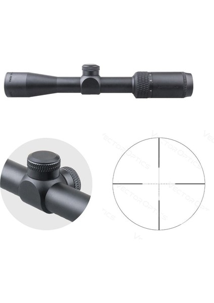 Matiz 2-7X32 Moa 1'' Sfp Tüfek Dürbünü