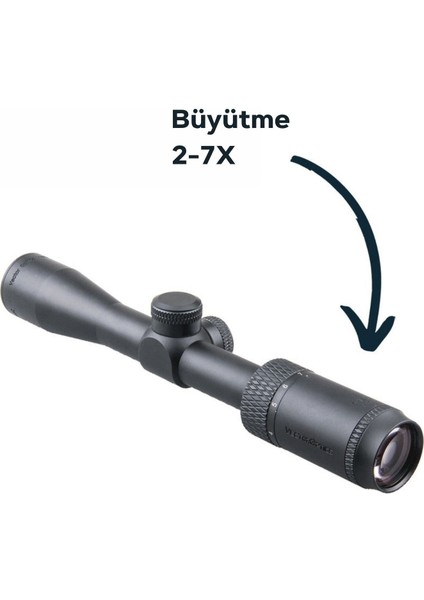 Matiz 2-7X32 Moa 1'' Sfp Tüfek Dürbünü