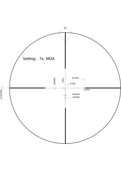 Matiz 2-7X32 Moa 1'' Sfp Tüfek Dürbünü