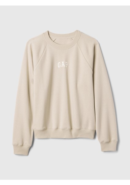 Kadın Bej Vintage Soft Raglan Sweatshirt fiyatları