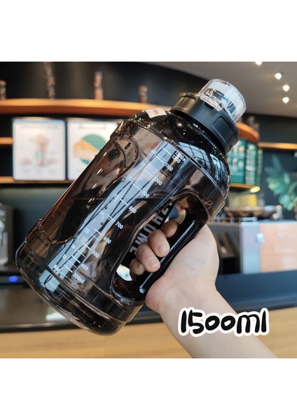 Eternal 1500 ml Su Şişesi Büyük Kapasiteli Sızdırmaz Pp Kamp Sporları Için Matara (Yurt Dışından)