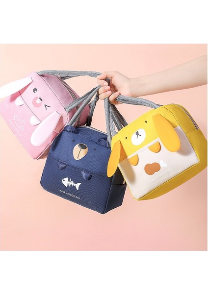 Ruyı Büyük Kapasiteli Karikatür Termal Çanta Öğrenci Alüminyum Folyo Tote Öğle Yemeği Çantası (Yurt Dışından) fırsatları