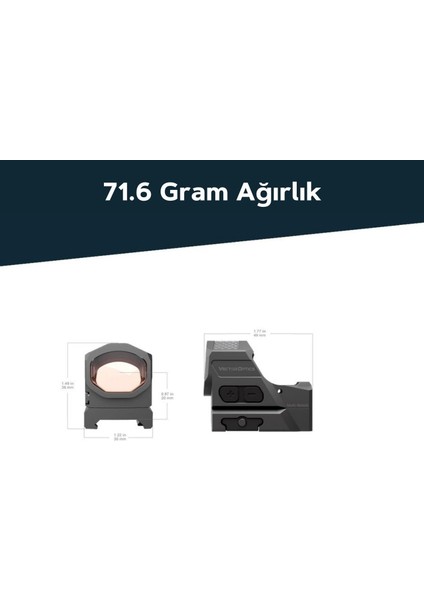 Frenzy-X 1X19X26 Mrs Genıı Güneş Enerjili Multi-Reticle Nişangah SCRD-SM64