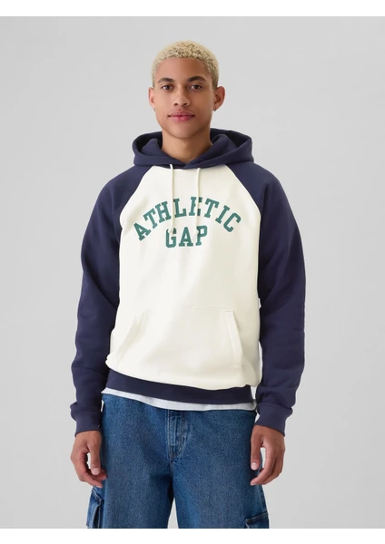 Erkek Lacivert Gap Logo Athletic Sweatshirt