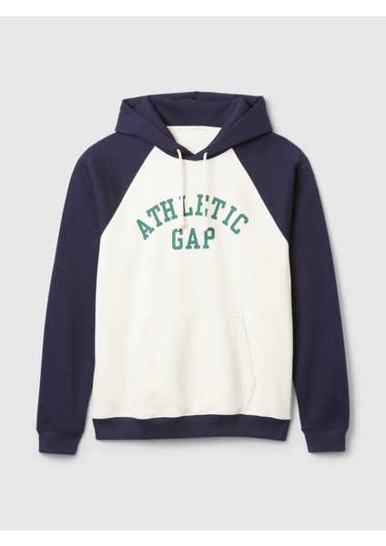 Erkek Lacivert Gap Logo Athletic Sweatshirt