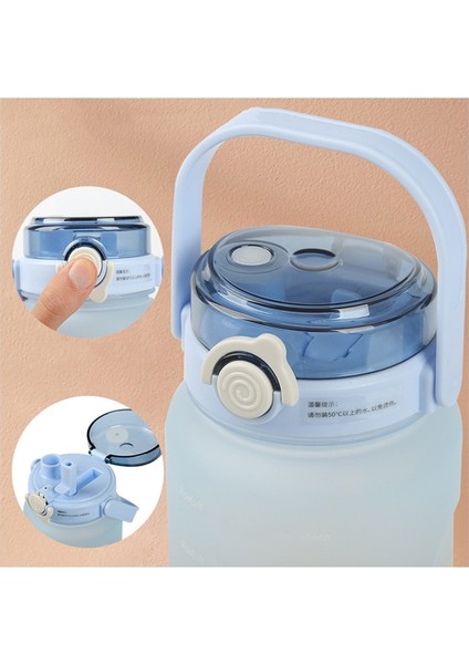 Puni 1500 Ml. Su Bardağı Taşınabilir Hasır Bardak Öğrenci (Yurt Dışından)
