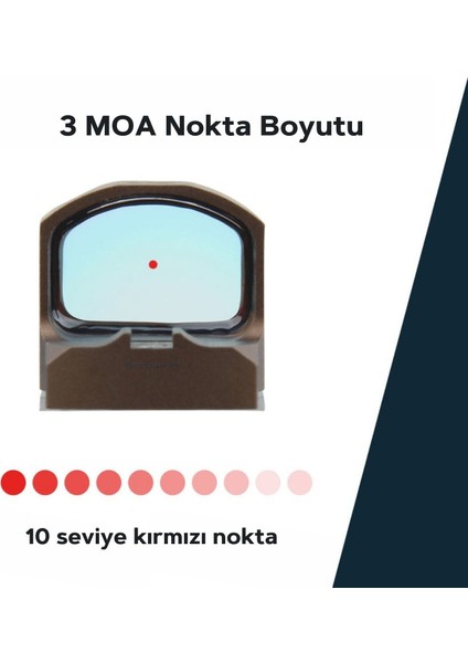 Frenzy-S 1X17X24 Aut Rd 3moa IP67 (Mag) Red Dot Nişangah