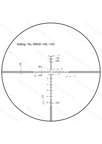 Taurus 4-16X44 Hd Ht Sfp Tüfek Dürbünü