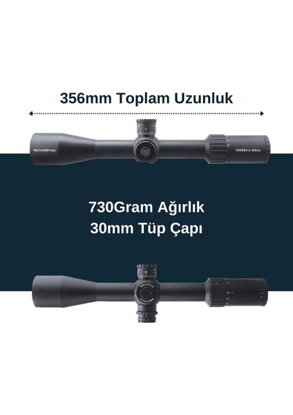 Taurus 4-16X44 Hd Ht Sfp Tüfek Dürbünü