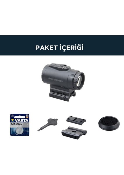 Paragon 3X18 Micro Prism Tüfek Dürbünü