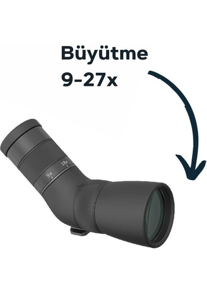 Vectoroptics Paragon 9-27X56ED Ultra Kısa Gozlem Durbunu - Mını Spottıng Scope Scss-11