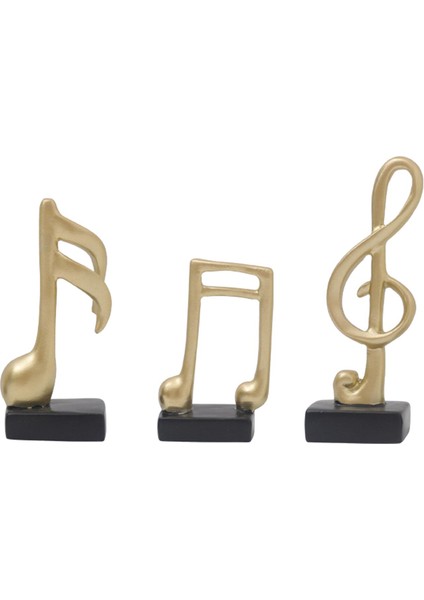 3 I Müzik Notası Heykelleri Altın Için Sanatları (Yurt Dışından) indirimleri
