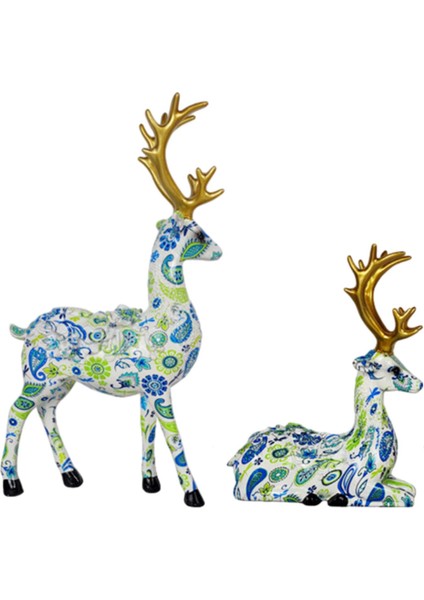 2 Ren Ği Heykelleri Modern Parti Festivali Dolap Mavi (Yurt Dışından) modelleri