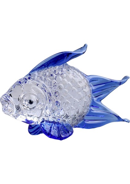Şeffaf Cam Figür Minyatür Hediyeleri Koleksiyonluk Mavi (Yurt Dışından) fırsatları