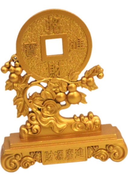 Feng Shui Heykeli Iyi Şans Heykel Mağazası Hediye Ofisi Zenginlik Heykelciği Kabaklarla (Yurt Dışından) modelleri