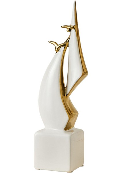 Yelkenli Heykeli Modern Üstü Heykeli Mağaza A (Yurt Dışından)