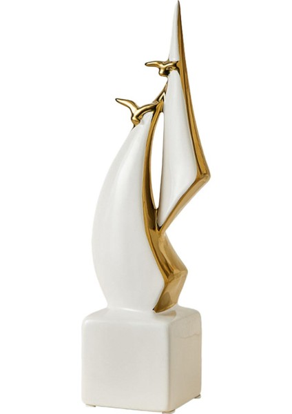 Yelkenli Heykeli Modern Üstü Heykeli Mağaza A (Yurt Dışından) fırsatları