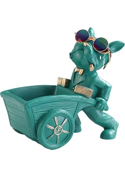 Heykeli Depolama Tepsisi Telefon Ş Tepsisi Masaüstü Giriş Oturma Odası Yeşil (Yurt Dışından) modelleri